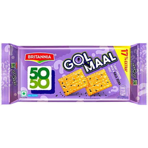 BRITANNIA 50-50 Golmaal Salted Biscuit